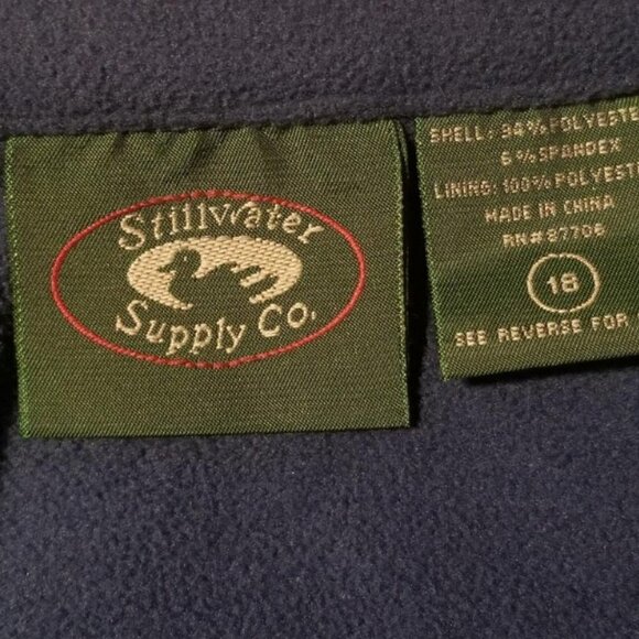 2/$20 Blue Stillwater Supply Co Jacket Size 18 - Picture 3 of 4